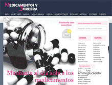 Tablet Screenshot of ototoxicos.com